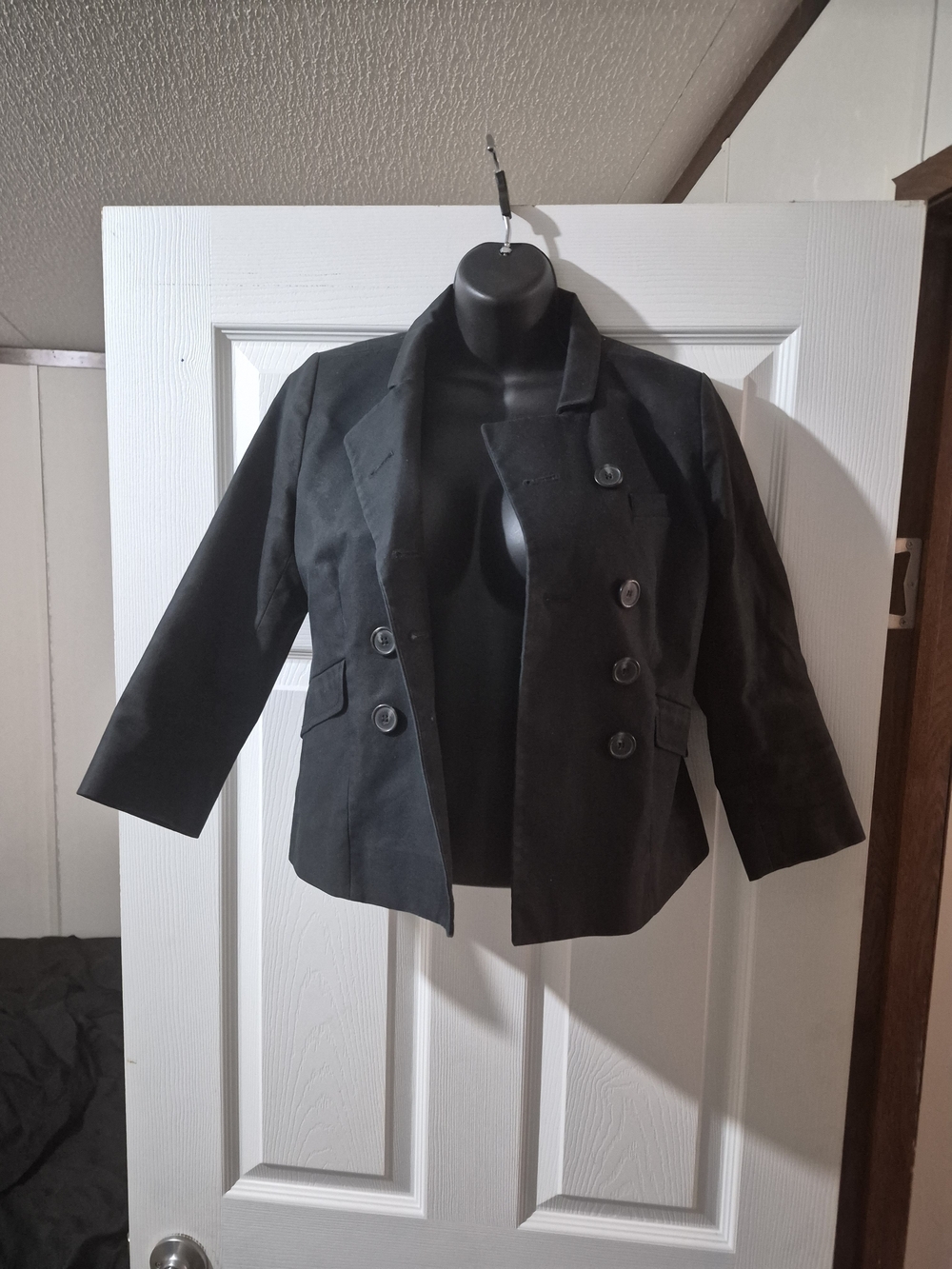 Loft Womens Blazer Jacket Black Good Condition